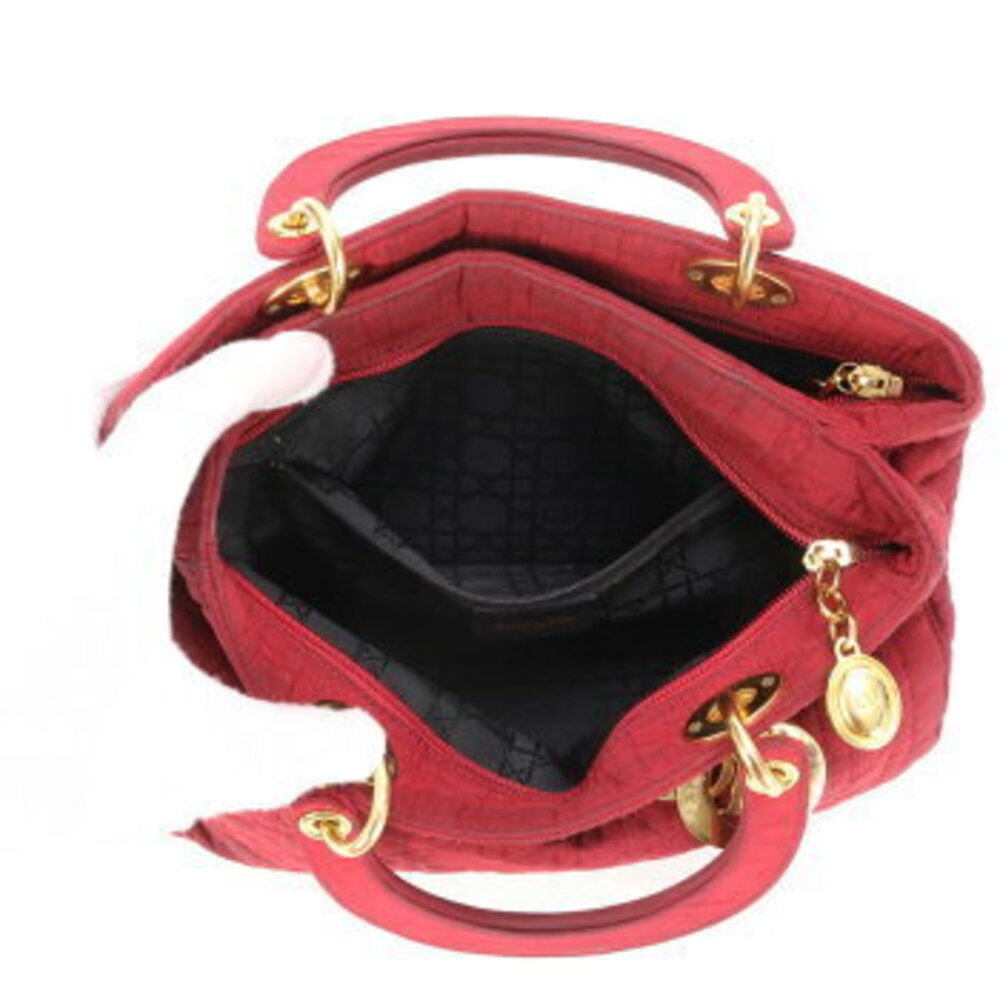 Christian Dior Cannage Lady Handbag Tote - Picture 13 of 14